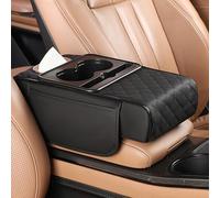 Funda Reposabrazos Coche para BMW 02 700 1M 3.0 CSL E9, Cojín de apoyabrazos de Coche de Piel, Reposabrazos Central para Coche Multifuncional,B