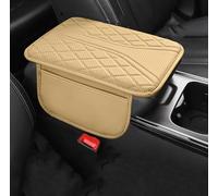 Funda Reposabrazos Coche para Honda Civic Type R Mugen/HR-V/CR-V e:FCEV 2024-, Funda Consola Central Reposabrazos Impermeable Antiarañazos Accesorios,B Beige