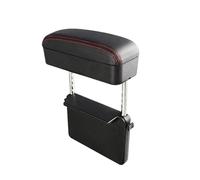 Funda Reposabrazos Coche Soporte for reposabrazos, almohadilla for, extensor de con organizador almacenamiento consola, caja altura ajustable, accesorio(Red 1pc)