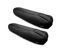 Funda Reposabrazos Microfibra para Honda para Odyssey 2004-2012 con Revestimiento para El Manillar Asiento Cojín(2pcs Black)
