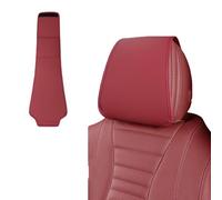 Funda Reposacabezas para Audi S1 2door 2014-2023, Funda Protectora Antipolvo para Reposacabezas de Asiento Accesorios,Red