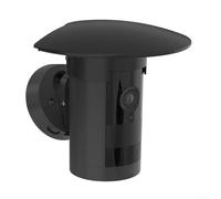 Funda resistente a la intemperie compatible con Ring Outdoor Cam Plus 2025, carcasa protectora negra para cámara de seguridad