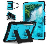 Funda resistente a los golpes compatible con Samsung Galaxy Tab S10 FE de 10.9 pulgadas X520/X526B/X528U (2025) con soporte para lápices, soporte resistente/correa para el hombro, funda para tablet