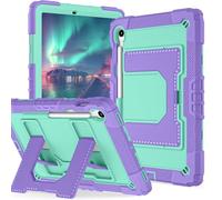 Funda resistente a los golpes compatible con Samsung Galaxy Tab S10 Lite de 10.9 pulgadas SM-X400/X406B 2025 con soporte para lápices, soporte resistente/correa para el hombro, funda para tablet