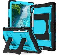 Funda resistente a los golpes compatible con Samsung Galaxy Tab S10 Lite de 10.9 pulgadas SM-X400/X406B 2025 con soporte para lápices, soporte resistente/correa para el hombro, funda para tablet
