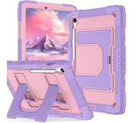 Funda resistente a los golpes compatible con Samsung Galaxy Tab S10 Lite de 10.9 pulgadas SM-X400/X406B 2025 con soporte para lápices, soporte resistente/correa para el hombro, funda para tablet