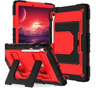 Funda resistente a prueba de golpes compatible con Samsung Galaxy Tab S10 Lite de 10.9 pulgadas SM-X400/X406B 2025 con soporte para lápices, soporte resistente/correa para el hombro, funda para tablet