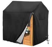 Funda resistente para casita de juegos exterior, impermeable, de tela Oxford 420D/600D, funda para teatro, 145 145 160 cm (420D)