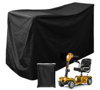 Funda resistente para scooter de movilidad, Oxford 190D, impermeable, anti-UV, protector antipolvo para la mayoría de scooters de movilidad (170 x 61 x 117 cm)