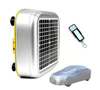 Funda Retráctil Automática Para Coche Con Control Remoto - Montaje En Techo, Solar, Alarma Antirrobo, Impermeable Todo Clima, Tiras Reflectantes Para Sedán/SUV/Camión, Uso Exterior Sedan-S7