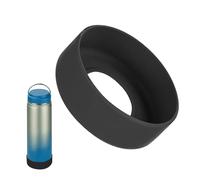 Funda reutilizable para base de botella - Protector antideslizante para vasos, flexible, base de silicona | Accesorio antidesgaste y a prueba de golpes con ajuste elástico para tazas de vidrio de 71 a
