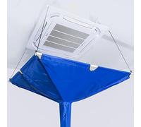 Funda reutilizable para limpieza de aire acondicionado, se adapta a las unidades centrales de pared y cassette, bolsa esencial de mantenimiento de CA para eliminar eficazmente el polvo y la suciedad