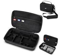 Funda rígida Action 5 Pro, bolsa de transporte de EVA para DJI Osmo Action 5 Pro/4/3 Adventure Combo, impermeable Action 5Pro, funda de almacenamiento de accesorios con 3 fundas para tarjetas MicroSD