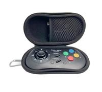 Funda rígida compatible con 8Bitdo NEOGEO/para 8Bitdo M30 controlador inalámbrico compatible con Bluetooth, funda negra con Bluetooth Gamepad
