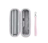Funda rígida compatible con Osmo Pocket 4 - Bolsa de almacenamiento impermeable a prueba de golpes con forro polar, caja protectora antideslizante con hebilla de escalada, Pink, 1pcs, Clásico