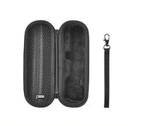 Funda rígida compatible con Osmo Pocket 4 - Bolsa de almacenamiento impermeable a prueba de golpes con forro polar, caja protectora antideslizante con hebilla de escalada, Black, 1pcs, Clásico