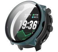 Funda rígida con protector de pantalla compatible con Suunto Race 2, protección completa, resistente a los arañazos, antipolvo, carcasa protectora ultrafina para Suunto Race 2 (verde)