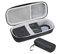 Funda rígida de EVA Compatible con Xiaomi Mijia Compresor Aire Portatil 2 | Bolsa de transporte de protección de viaje, La Bolsa de Malla Puede Contener el Adaptador de Válvula(Solo Funda)