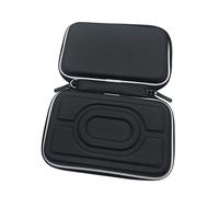 Funda rígida de EVA con correa de muñeca de repuesto para Gameboy Advance GBA Gameboy Color GBC (negro)