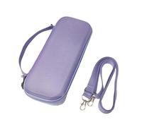 Funda rígida de EVA con cremallera para doble micrófono, con bolsillo de malla, protector resistente al desgaste