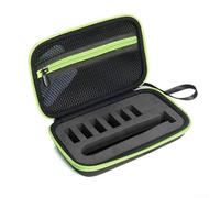 Funda rígida de EVA diseñada específicamente para modelos OneBlade QP2520 QP2620 QP2530 QP2630 Protección de viaje a prueba de golpes (malla negra)
