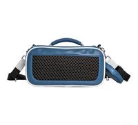 Funda rígida de EVA para altavoz Bose Soundlink Max, para bolsa de almacenamiento resistente a los impactos con asa y correa, carcasa protectora portátil de 28,5 x 10 x 13,5 cm (azul)