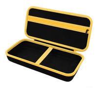 Funda rígida de EVA para Fanttik Slim V8 V10 para mini aspiradora de coche, resistente al polvo, caja de viaje, bolsa protectora, ajuste compacto, ligero, 36 x 18 x 11 cm, negro