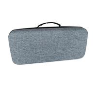 Funda rígida de EVA para teclado, caja de almacenamiento compacta, ligera, portátil de viaje con cremallera