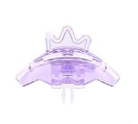 Funda rígida de policarbonato para Tamagotchi Paradise: funda protectora a prueba de golpes con recortes precisos - Carcasa transparente azul, morado, rosa, 8 x 8 x 1 cm (morado)