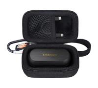 Funda rígida de transporte de EVA compatible con auriculares Bluetooth inalámbricos Technics EAH-AZ100/EAH-AZ80/EAH-AZ60 de alta fidelidad, caja de almacenamiento portátil para auriculares de viaje