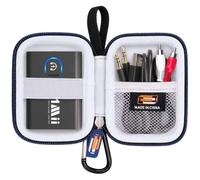 Funda rígida de transporte de EVA compatible con receptor transmisor Bluetooth 5.3/5.4 de 1Mii/Xmagpot, organizador portátil de viaje (sólo funda)