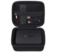 Funda rígida de transporte de EVA compatible con receptor WiiM Pro AirPlay 2/para receptor WiiM Pro Plus AirPlay 2, Google Cast Audio WiFi, multihabitación, caja de almacenamiento protectora portátil
