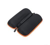 Funda rígida de transporte para altavoz JBL Flip 7, funda portátil para viajes al aire libre, bolsa de EVA resistente a los arañazos, 21 x 10 x 9 cm (naranja)