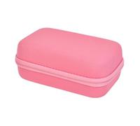 Funda rígida de transporte para bolígrafo SCRIB3D P1 de impresión 3D/MYNT3D Super 3D, a prueba de golpes, funda de viaje rígida anticaídas con bolsillo de malla para filamento PLA y cargador, Pink