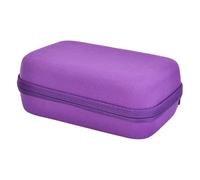 Funda rígida de transporte para bolígrafo SCRIB3D P1 de impresión 3D/MYNT3D Super 3D, a prueba de golpes, funda de viaje rígida anticaídas con bolsillo de malla para filamento PLA y cargador, Purple