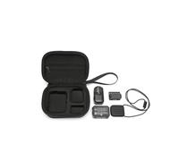 Funda Rígida de Transporte para dji Osmo Nano, Bolsa de Almacenamiento de Viaje, Organizador Portátil, Funda Protectora a Prueba de Golpes con Gancho Metálico para el Cardán Portátil (Black Nylon)