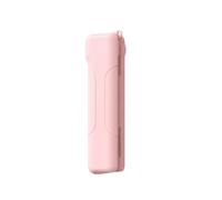 Funda rígida de transporte para DJI Osmo Pocket 4/3 con soporte magnético para 3 filtros, ranuras dobles para tarjetas SD, a prueba de golpes, antiarañazos, carcasa ABS (rosa)
