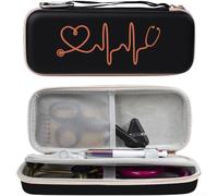Funda rígida de transporte para estetoscopio para marca general con opciones de color personalizables y material de poliuretano resistente al agua en negro, azul, blanco, rosa, morado, verde, naranja
