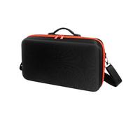 Funda rígida de transporte para impresora Liene PixCut S1, apta para cargadores y accesorios, funda protectora de viaje a prueba de golpes (negro y naranja)