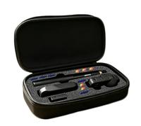Funda rígida de transporte para Insta360 X6, bolsa de almacenamiento portátil de viaje, funda protectora impermeable con forro de espuma para cubierta de lente, palo selfie, hub de carga, batería