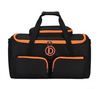 Funda rígida de transporte para JBL para partybox On-The-Go 2: bolsa de viaje a prueba de golpes con correa para el hombro, almacenamiento de poliéster para altavoz y accesorios, negro 20.3 x 9.8 x
