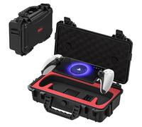 Funda rígida de transporte para reproductor remoto PS Portal, bolsa de viaje impermeable con corte de esponja extraíble con ranuras de diferentes formas para diferentes accesorios