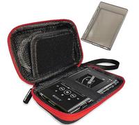 Funda rígida de Transporte y Funda de TPU para Reproductor de música Digital portátil Sony NW-A306 Walkman, Protector de Pantalla para Accesorios de Reproductor Sony A306 (Solo Funda)