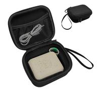 Funda rígida de viaje adecuada para organizador de audio Bluetooth JBL GO4, bolsa portátil, organizador de audio, funda EVA (forro negro)