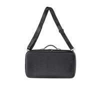 Funda rígida de viaje compatible con impresora de calcomanías de color Liene PixCut S1, apta para cargadores y accesorios (negro)