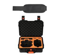 Funda rígida de viaje duradera compatible con organizadores de engranajes, controlador, batería, caja rígida portátil