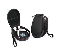 Funda rígida de viaje para AfterShokz Trekz Air, Aeropex, Titanium Mini, OpenMove, Shokz Open Run Mini, OpenRun Pro, OpenComm Auriculares inalámbricos de conducción ósea Abierta AS650 / AS800 (negro)