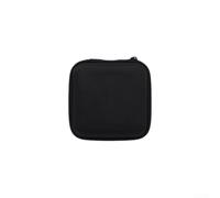 Funda rígida de viaje para Rg Rotate Handheld Game Csole con protección de material ABS y almacenamiento compacto para cargadores, tarjetas, color negro, 11 x 11 x 4 cm, tamaño ideal para compañeros