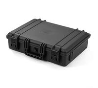 Funda rígida de viaje para Starlink con espuma moldeada, bolsa de almacenamiento impermeable a prueba de golpes para antena parabólica y accesorios, funda protectora de transporte ABS para (negro)