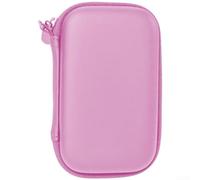 Funda rígida EVA para banco de energía para Baseus Romoss EVA duro (rosa) | Material EVA resistente a los golpes, protege contra golpes, ajuste perfecto para Baseus, Romoss, compartimento de malla